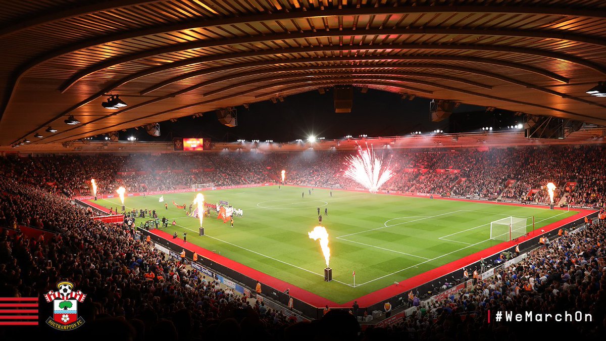 terijevents's tweet photo. What an absolutely amazing atmosphere. So proud of the team &amp; what we put on at the Brighton game pre-match. The fans did us proud - you brought the noise! You are amazing. This is why I'm a Saint. Got me all emotional on pitchside. So proud. 👊👍 #saintsfc #marchonwithabang https://t.co/ZsvuduRNfy