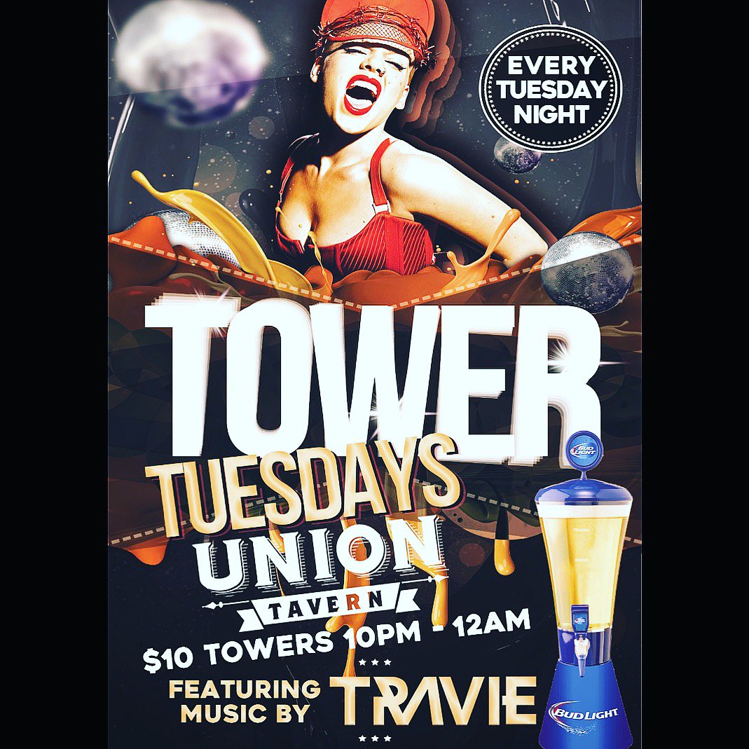 UnionTavernPK's tweet photo. Best part about Tuesdays! TOWERS!!! Come see us tonight!! @djtravietrav on set!! #poughkeepsie #hudsonvalley #towertuesday #marist #vassar #sunydutchess https://t.co/WlozYX0Xqf