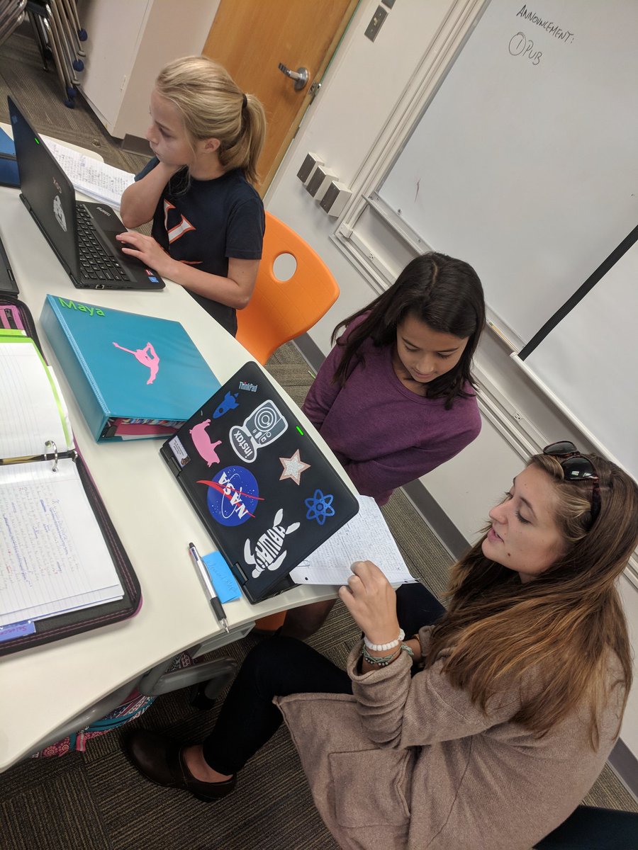 StephProvines's tweet photo. Writing Workshop is in full swing @K12AlbemarleLab! Thx for helping rolling it out @johnworozbyt #acps #acpsela https://t.co/YCDgvCyoqz