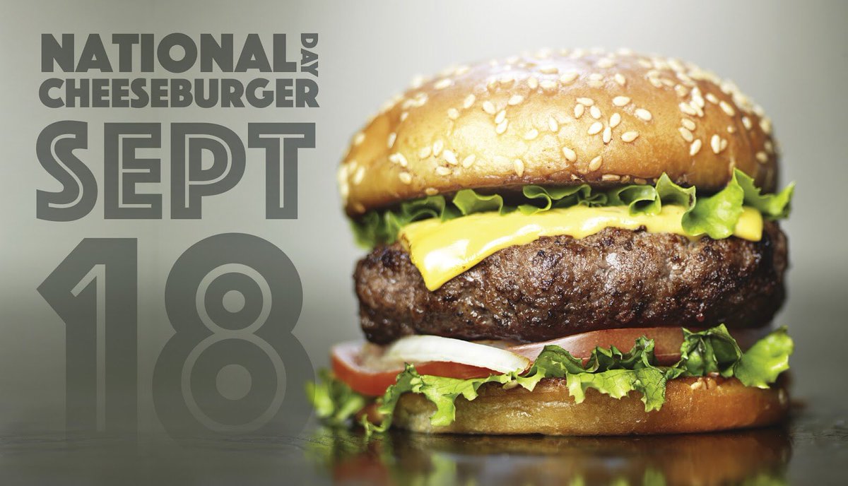 LakeDallasPD's tweet photo. So the big question to ask on #NationalCheeseburgerDay is:
Hamburger or Cheeseburger
Where is your favorite place to indulge?
#AmericasFood #WithFries https://t.co/kf3zzqITLt