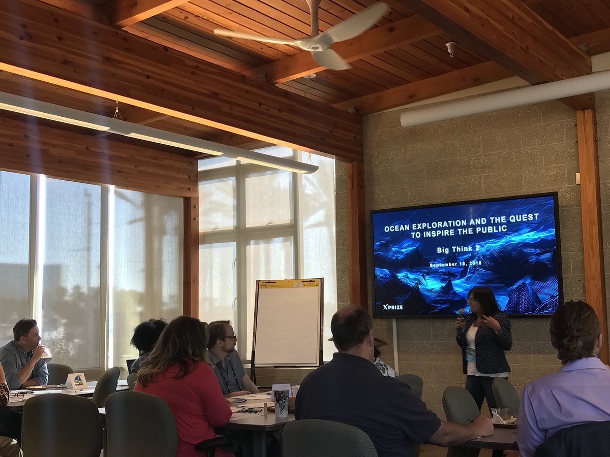 jessannyoon's tweet photo. How do we Inspire the Public and Move the Needle towards greater communication and collaboration for  the oceans? Intense brainstorming, discussions, and exercises in collaboration going on @AquariumPacific @xprize #teamocean #oceandiscovered 🌏🌊🙌 https://t.co/CitOrWMUOz