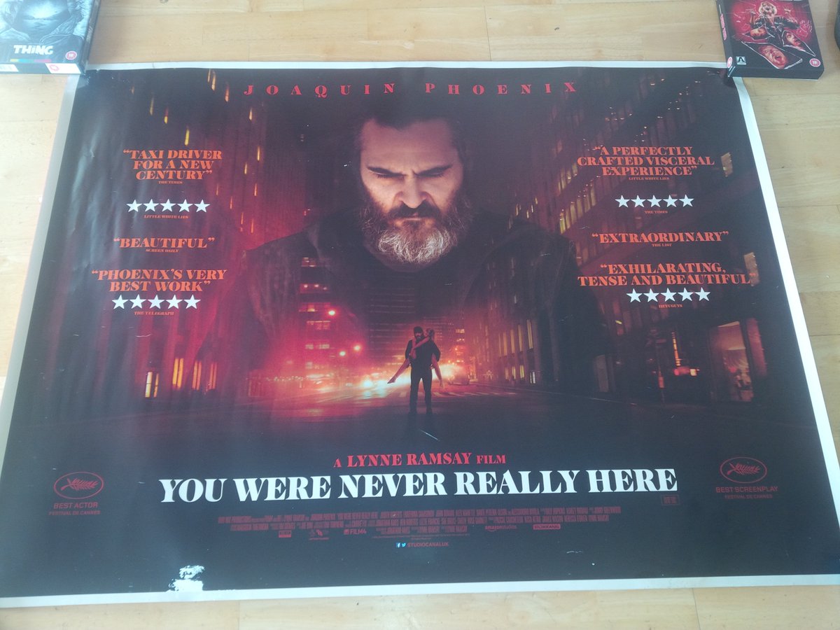 BluenoseDanny's tweet photo. UK quads from some of my recent favourite films, picked up at the @lighthousemedia poster sale! #savelighthouse https://t.co/DUCG7l9ey0