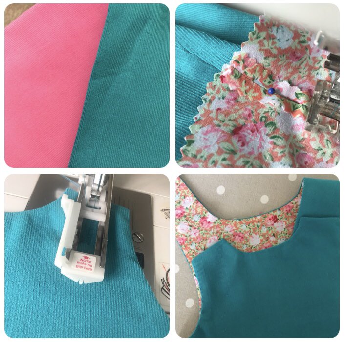 lillyandjack01's tweet photo. Exciting delivery of Needlecord Corduroy today. Had to make a little pinafore in it straight away, it’s so soft! Lots of colours available. Message me to order. From £15 available in sizes 0-5yrs #handmadeclothingforkids #pinafore #corduroy #lillyandjack xx https://t.co/JIZevvHvdC