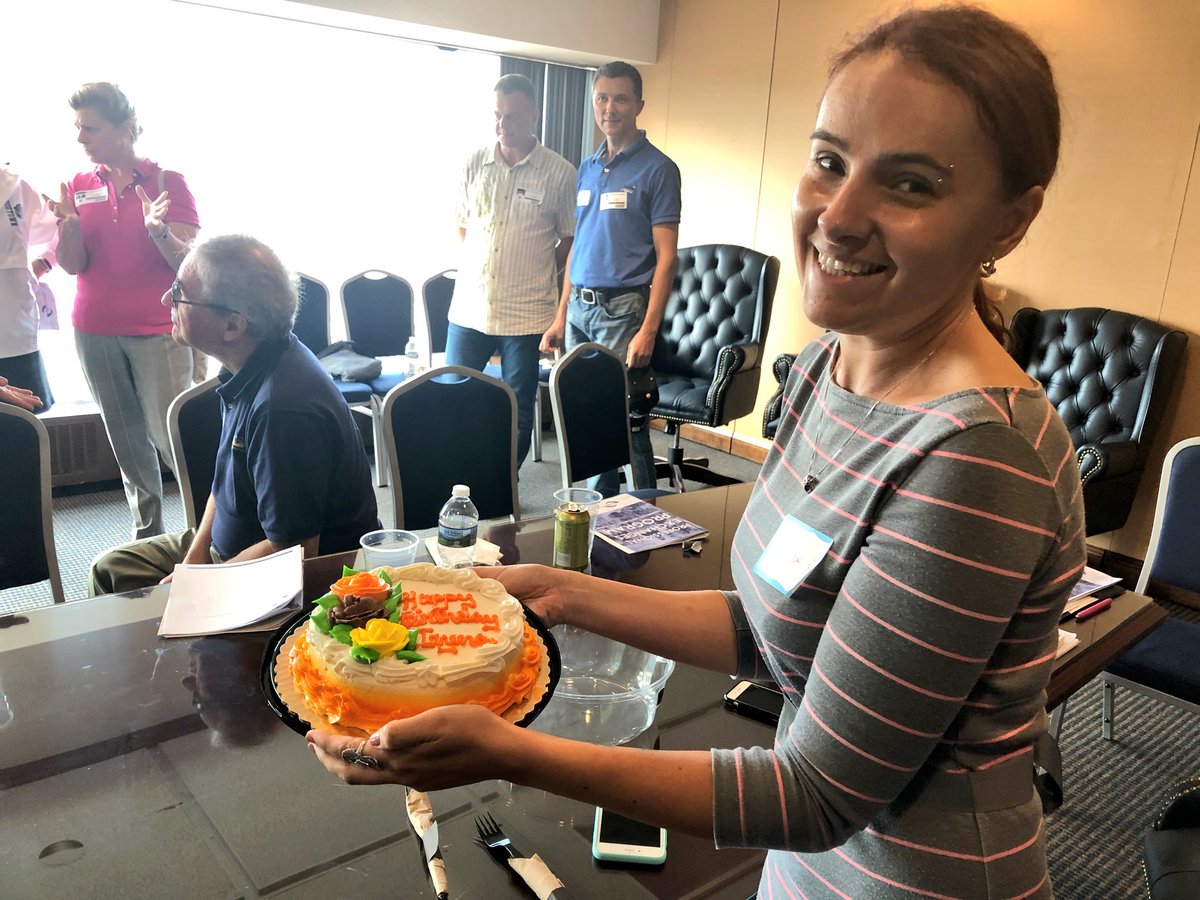 ExchangesWTCI's tweet image. Even when you spend it in another country, birthdays are important! #eGovUKR2018
