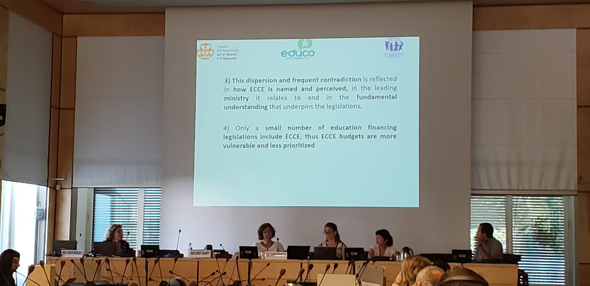 redclade's tweet photo. En audiencia ante el Comité de los Derechos del Niño de la ONU, presentamos retos de la educación y el cuidado en la 1ª infancia en la región, abriendo camino para la colaboración con esta instancia, hacia la realización plena del derecho humano a la educación en la 1ª infancia https://t.co/q4aCerfyuy