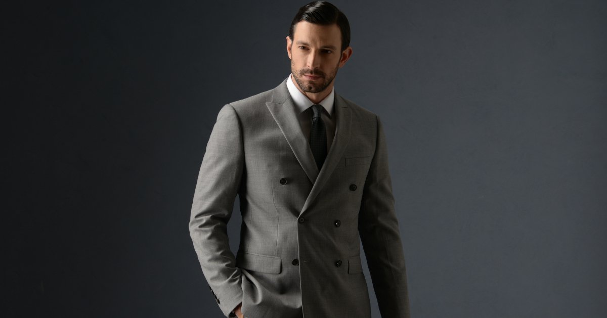 CombatGent's tweet photo. Make it a DOUBLE. We’re welcoming the Double Breasted Suit as a new staple to our lineup of Essential Suits >> https://t.co/k1k2vDkjGR #CombatGent https://t.co/oZUVoff4AA