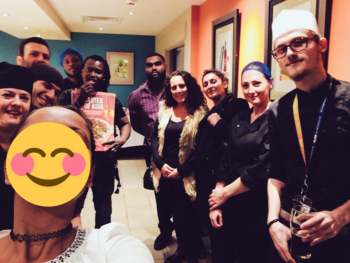 Edmonton gang loving the new menu smashed the cook off 💥 brilliant flavours😍#tasteofasia #newmenu ❤️💜💜