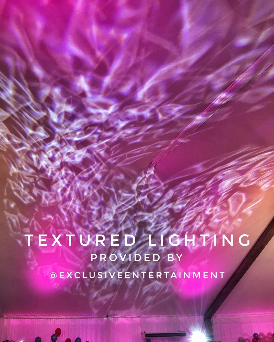 ExclusiveEntE's tweet image. 💡
- 𝙀𝙓𝘾𝙇𝙐𝙎𝙄𝙑𝙀 𝙀𝙉𝙏𝙀𝙍𝙏𝘼𝙄𝙉𝙈𝙀𝙉𝙏 𝙀𝙑𝙀𝙉𝙏𝙎 - 
Textured Ceiling Lighting provided by Exclusive Entertainment. 
Contact us today 📧

#DjMike #DjHirsh #designspot #ceilinglighting #weddingdecor #decor #weddingdj #customlighting #texturedlighting  #customlighting
