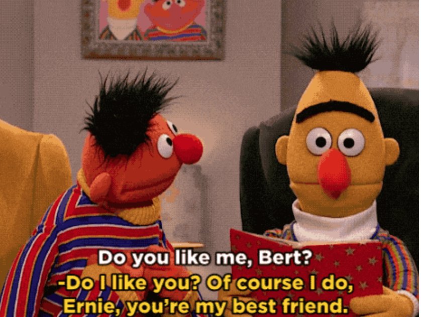 BuzzFeedLGBTQ's tweet photo. So It's Official: Bert And Ernie From "Sesame Street" Were Based On A Real Couple 
https://t.co/aE7JEtfpMq https://t.co/wsrctB4VaZ