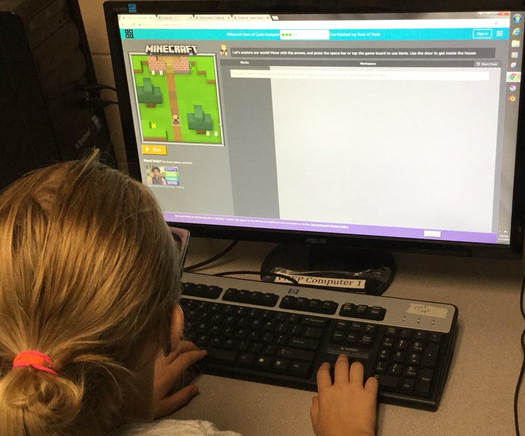 ToddKnobloch's tweet photo. Using https://t.co/eOrojhwuhc to learn basic coding.#2020HowardWinn #twittertuesday https://t.co/r32rWgQSdX
