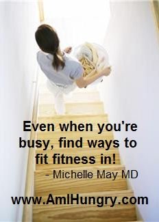 EatWhatYouLove's tweet photo. Even when you're busy, find ways to fit fitness in! #MindfulMoment https://t.co/OlkPd5ugT9