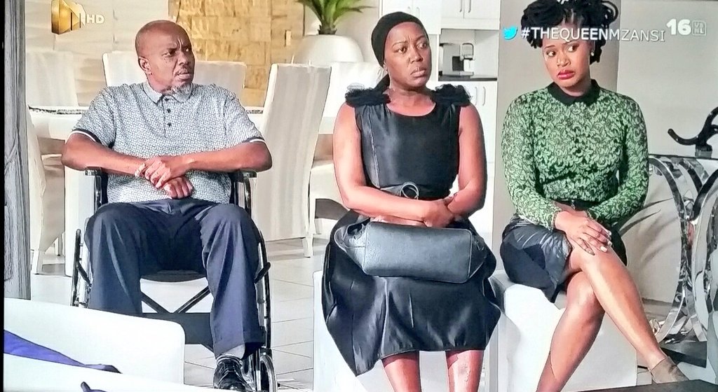 RewindMzansi's tweet photo. DOCTOR'S ORDERS:  SHUT IT DOWN!

Drugs killed my cousin Gift

Drugs put you in a wheelchair ♿ Babomncane

What kind of family am I bringing my life into? 

Mmabatho gives her family something to ponder

Last night on #TheQueenMzansi @_Motsoaledi https://t.co/jwq4G5488n