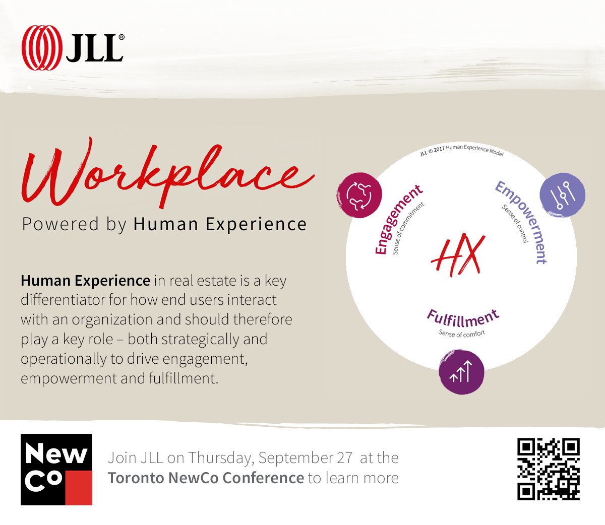Shoutout to <a href="/JLLCanada/">JLL Canada</a>, one of our new HostCo's for 2018, for creating better workplaces powered by human experiences! Come see how they are using the workplace as a secret weapon to attract tech talent.
Sept 27th. #NewCo #NewCoTor <a href="/JLL/">JLL</a> tor.newco.co/schedule/