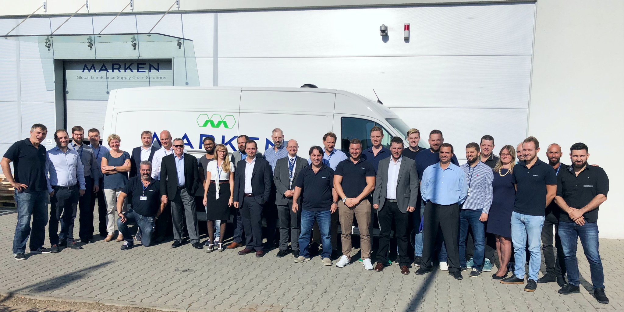 Marken Wes Wheeler Ceo Visits With The Frankfurt Team This Week The Location Is Home To One Of Our Premier Gmp Compliant Depots The Facility Is Specifically Designed And Strategically Located