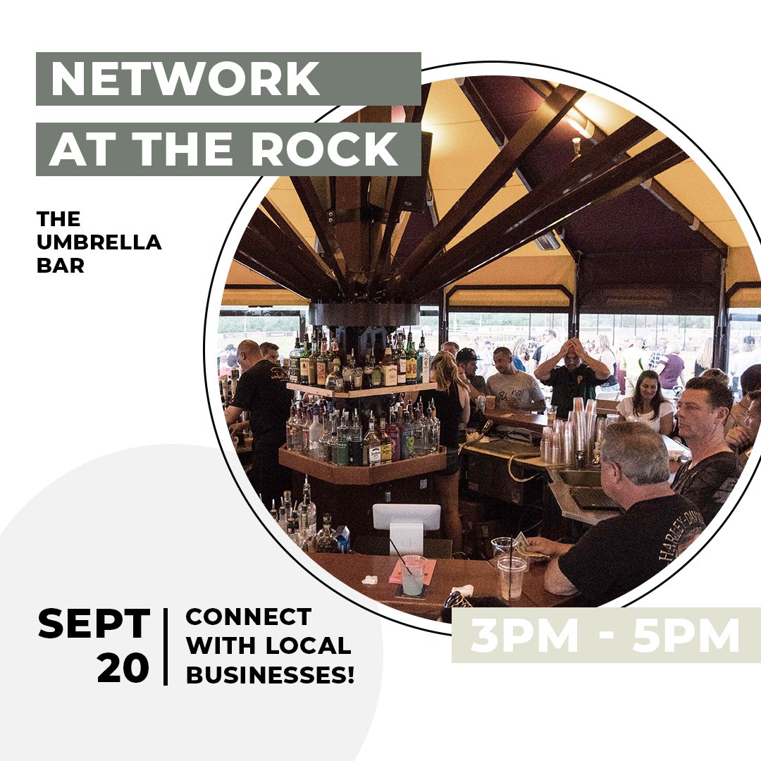 ROC Ventures hosts another round of Network at the Rock Thursday night! Connect with local businesses, see progress on Ballpark Commons and enjoy drinks at the Umbrella Bar! rocventures.org