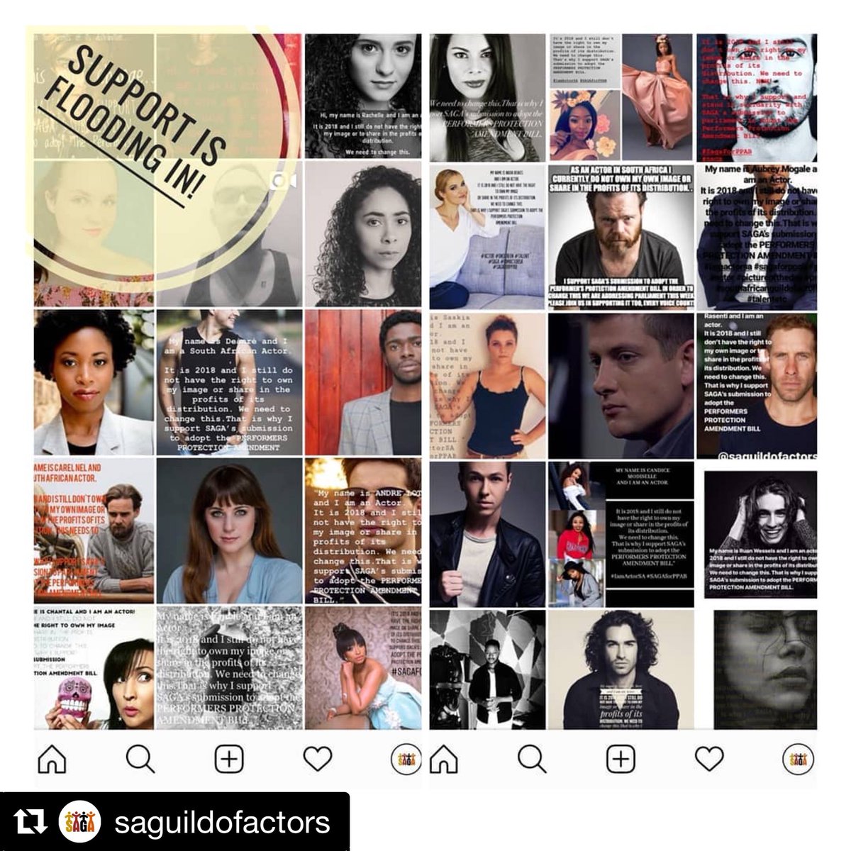 It’s important to us. We make tv, film, theatre for the people. Yes, we love it and live for our craft, but fair is fair. Support the people that bring you stories and characters that you love. You, the viewer, are important to us. #supportus @SAGuildofActors #sagaforppab ☑☑☑