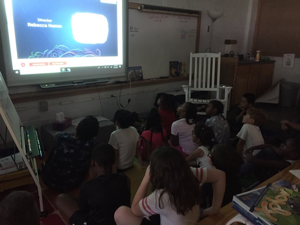 MsStalter's tweet image. Ms. Stalter’s kids love ebooks!