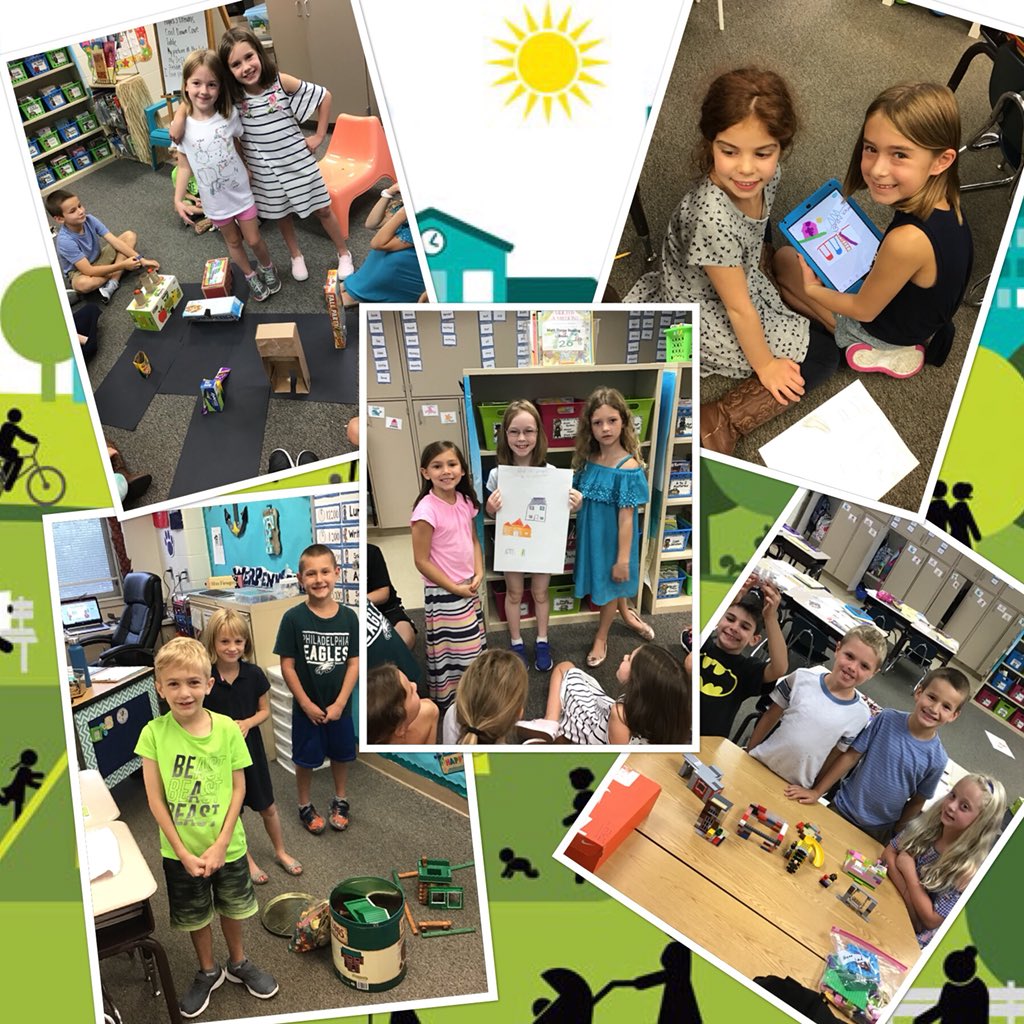 CB_JRozak's tweet image. 2nd graders chose how to show their understanding that communities are places where people live 🏡, work 👨‍🏫, play 🤸🏼‍♂️, and solve problems. We built communities out of cardboard, Legos, Lincoln Logs, paper, and iPads! Inspired by #launchbook 🚀 @ajjuliani  #CBSDinnovate