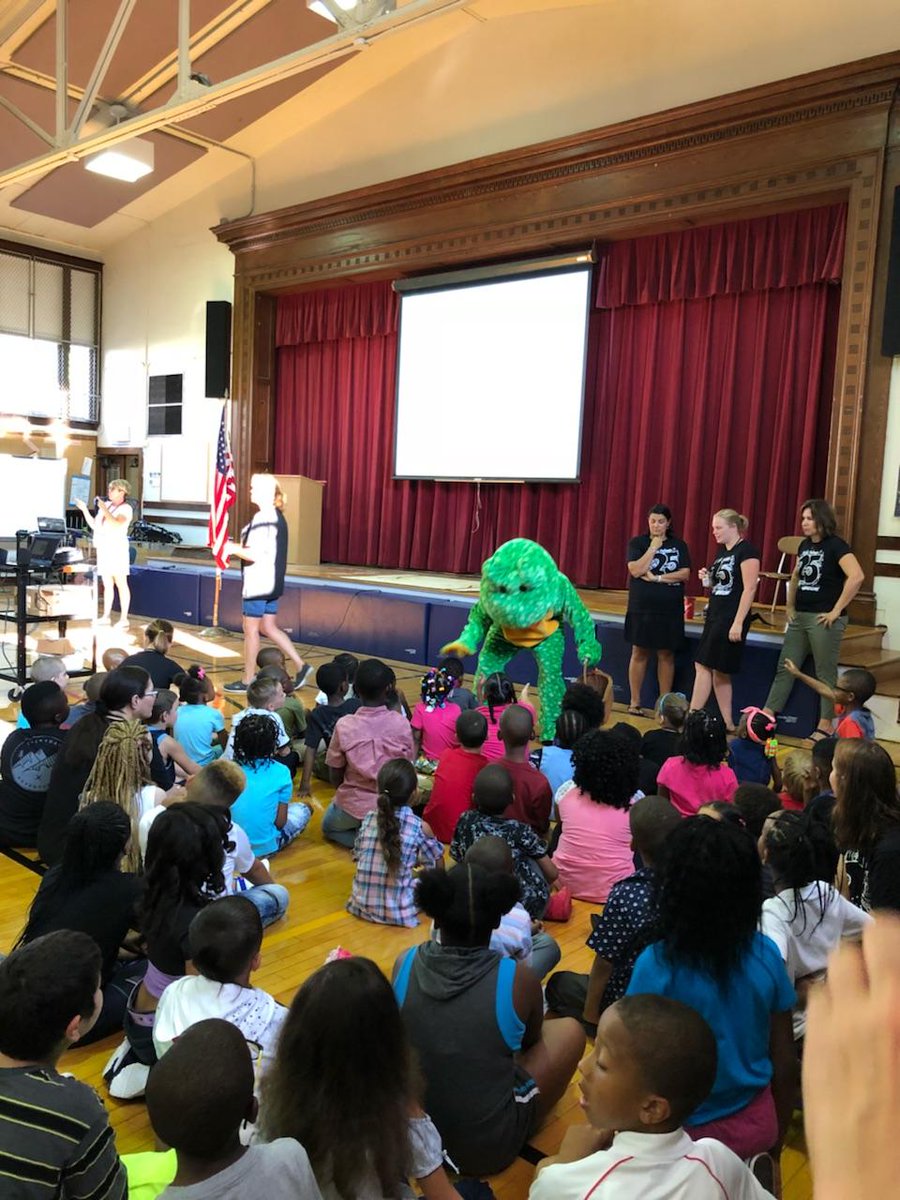 Prinlazio25's tweet photo. Ready Freddie visits School 25 opening assembly @RCSDsch25 @RCSDNYS https://t.co/IiP8B7qAdk