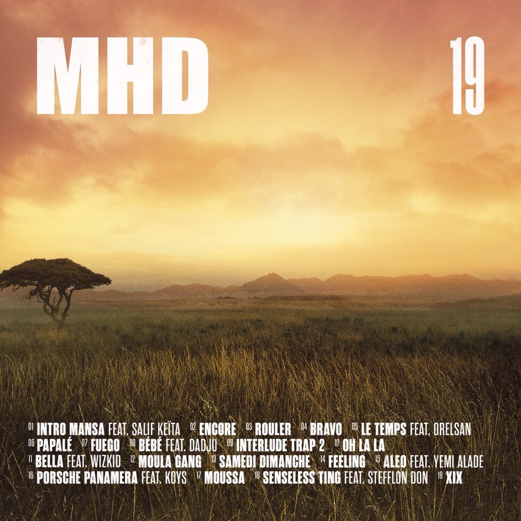 Recape_Magazine's tweet photo. L’album de @MHDOfficiel sera disponible à minuit avec des FEAT complètement fou https://t.co/FrOn73kHF4