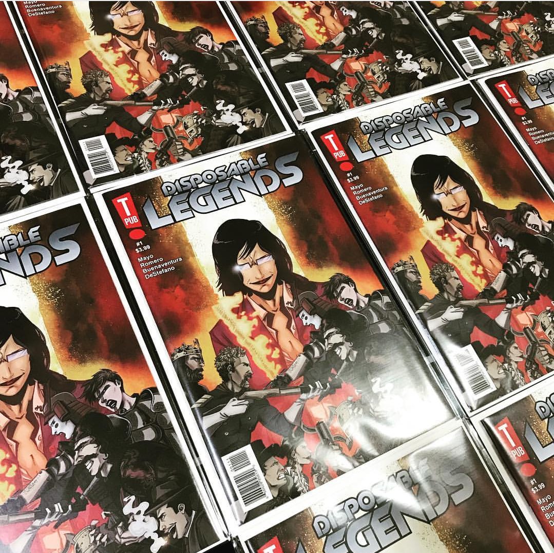 NGTwistedComics's tweet photo. Don't forget to pick up #DisposableLegends when it hits stores tomorrow!

Story by @mayotl, art by @lucasromeroart, colours by @labuenaventura, lettering by @BG_DeStefano and edited by @TwistedNeil!

#comics #lcs #newcomicbookday https://t.co/bC861kCLsj