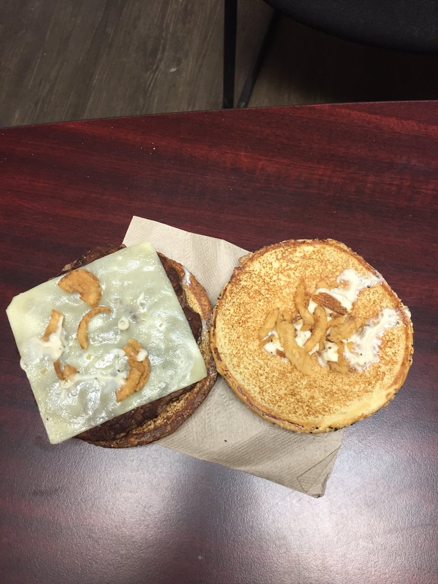 KokaShark's tweet photo. @McDonaldsCanada ...seriously? You shouldn’t have. Absolutely atrocious burger. https://t.co/NiCNVqcb6j