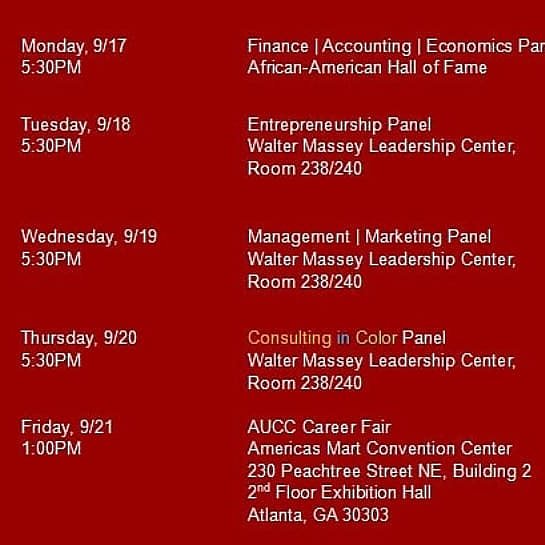 Morehouse Career Development on Twitter "It's the 2nd Day of MBA Week