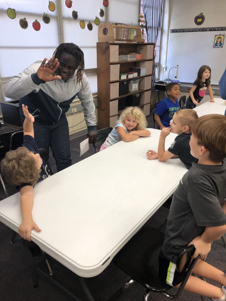 VMHS_Jackets's tweet photo. “The Ones” is a student led group of student athletes that want to work to be better examples and provide a positive image for our community &amp; school. They admit they are not perfect, but are working toward “Being the One” for others. We are Vincent Strong! @Shelbyedk12alus https://t.co/jw5L43hMWz