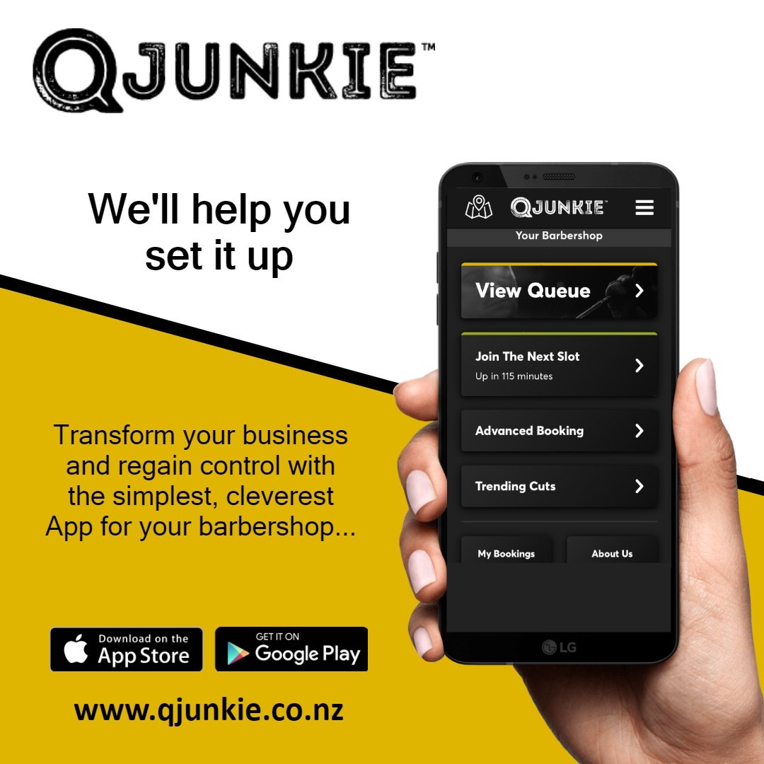 QJunkieNZ's tweet photo. Transform your business and regain control with the simplest, cleverest App for your Barbershop.
https://t.co/0aYlN96U8x
🍏 Download your App: https://t.co/HaGV8CZq8u
.
.
.
.
.
.
.
#QJunkieApp  #CleverestBarbarApp  #barbershopconnect  #barbershop  #bar... https://t.co/Vsnk3G97um