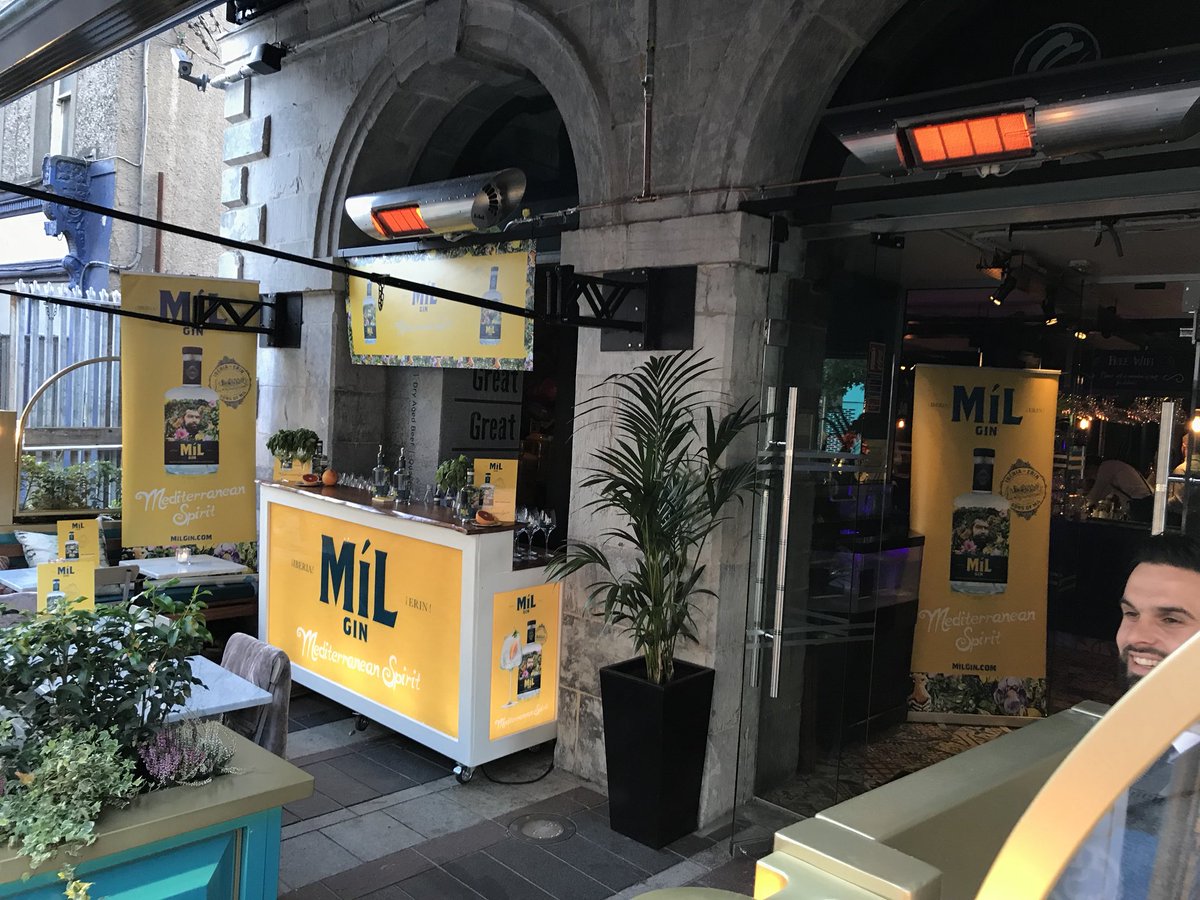 BestofCork's tweet photo. RT @milgin_: Mil Gin Reception at the relaunch of the beautiful newly refurbished Cornstore Cork. 

#cornstorecork #cornstore #cork #milgin #irishgin #gin https://t.co/z9CP0qZOa4