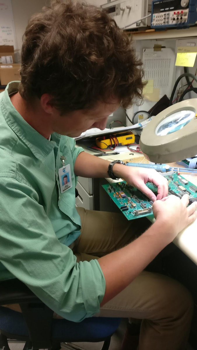 PBCSTEM's tweet photo. STEM Extern Sean Streed said, โThe training & experience I received from my #STEMExternship w/ FP&L was priceless. I learned skills & information that I can use in my classroom to engage more students in math & science - focusing on #ProblemSolving strategies"@insideFPL https://t.co/kCyoqTusOb
