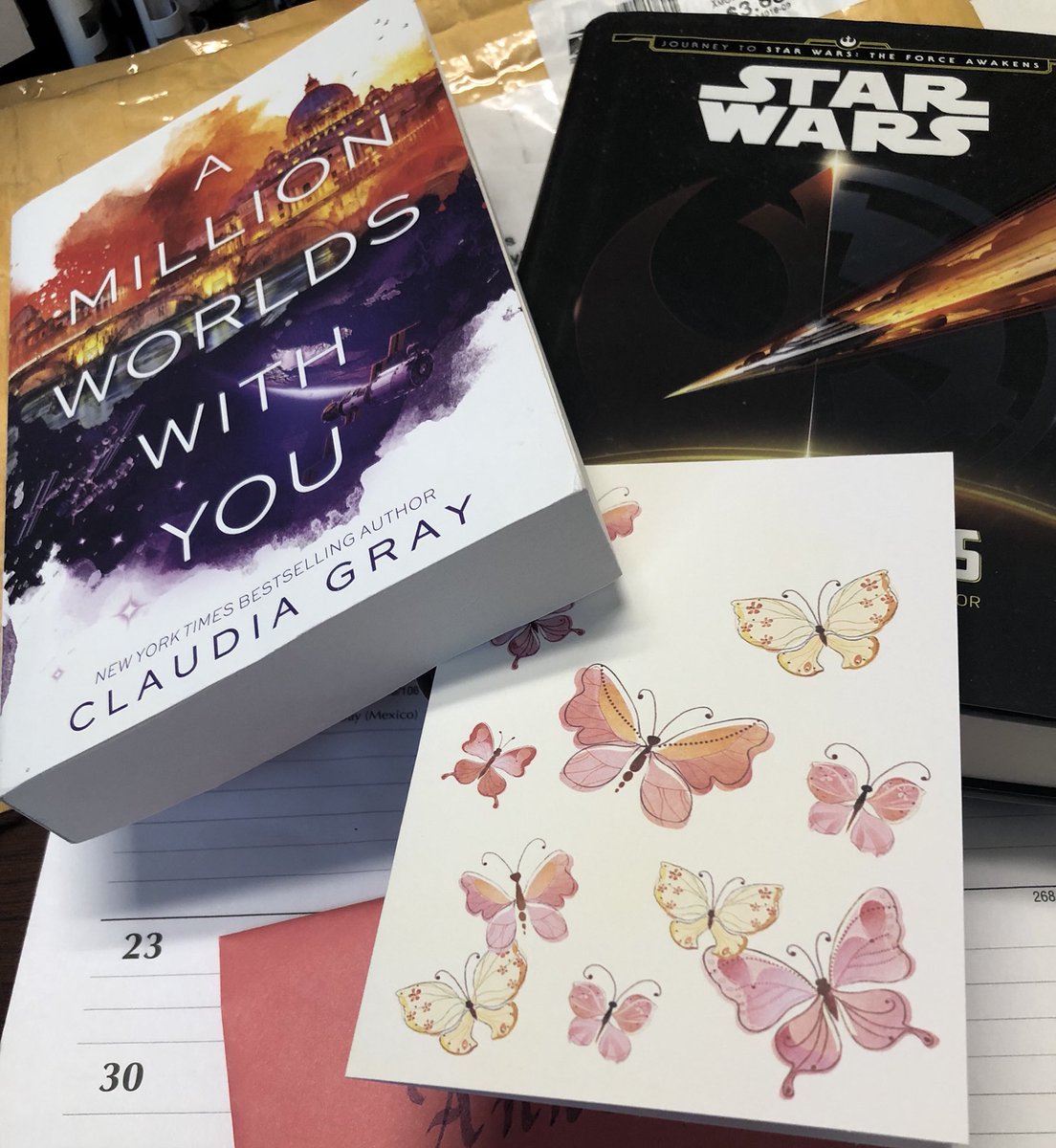 annephelps's tweet photo. Thank you, @maris1545 for the wonderful #ninjabookswap package! I appreciate the wish list book and I am *thrilled* with the surprise book! Thank you for sharing a favorite with me! https://t.co/HeX4IK8H1u