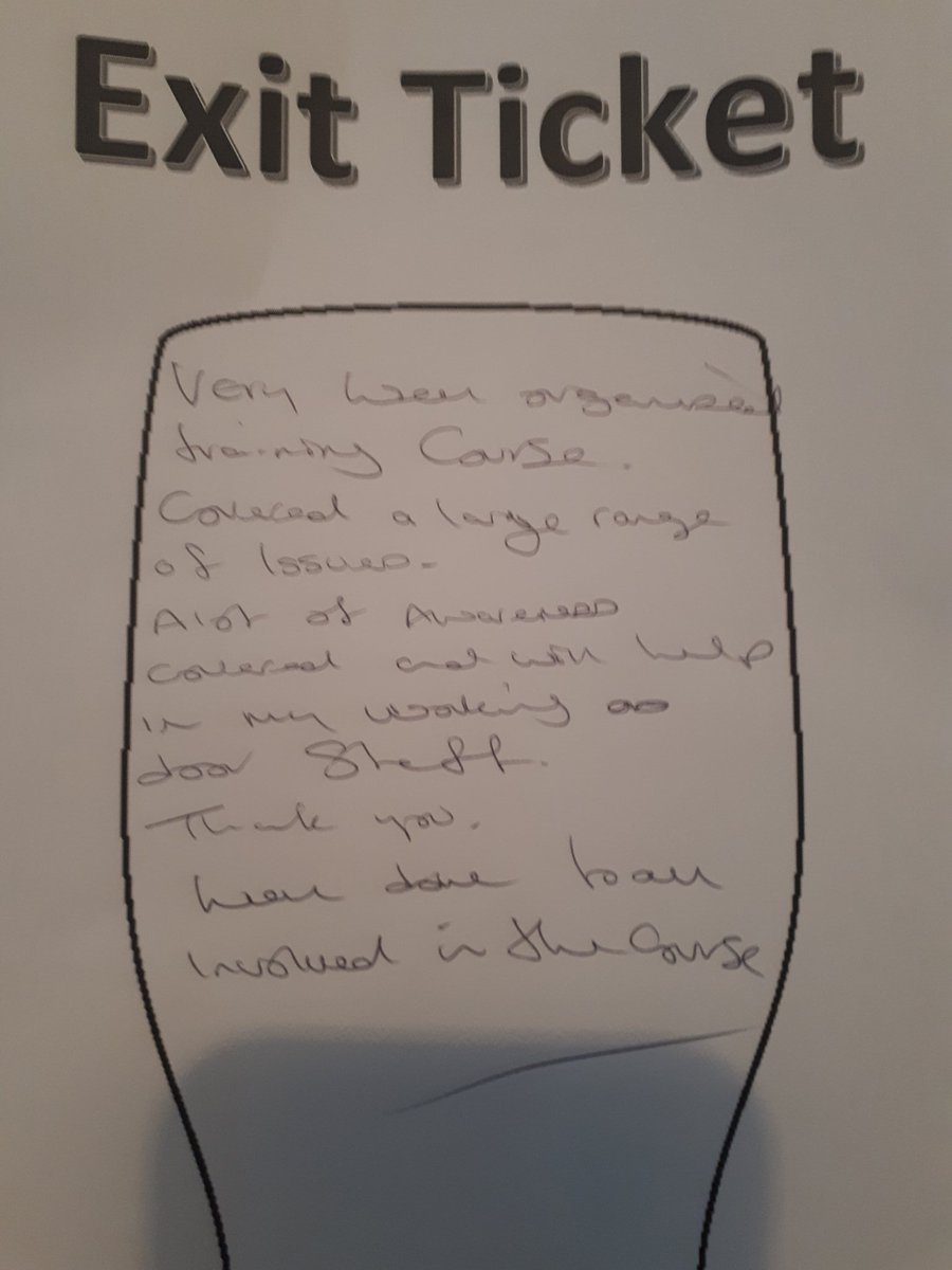 NorthPSH's tweet photo. Some feedback from tonight's Exploitation and Vulnerability training #upskilled #Vulnerabilityaware @WestMerciaPCC @CSuptKevPurcell @SuptHarding @WestMercia_CSE @TelfordWrekin @SIAWestRegion https://t.co/TbkOfRfbxB