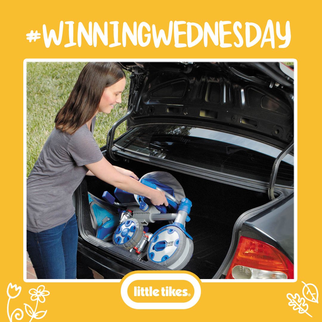 For this week's Winning Wednesday, you could be in with the chance of winning a Fold ‘n Go 5-in-1 Trike 🚲 This compact trike can follow you around all of your adventures!
To enter, simply comment RT and follow us!
Competition closes 26.09. T&amp;C's apply.