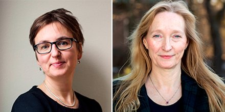 Två nya ledamöter invalda i Vetenskapsakademien. Professor Emily Holmes och professor Birgitta Henriques Normark. <a href="/karolinskainst/">Karolinska Institutet</a>
kva.se/sv/nyheter/tva…