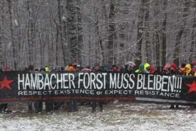 .#fossilfuels&amp; particularly high-carbon coal has no more place in the future if we were to limit dangerous #climatechange. As a world leader on #RenewableEnergy, Germany must stop coal &amp; the attack now by  RWE to clear the precious forest of Hambach #hambibleibt #hambacherForst