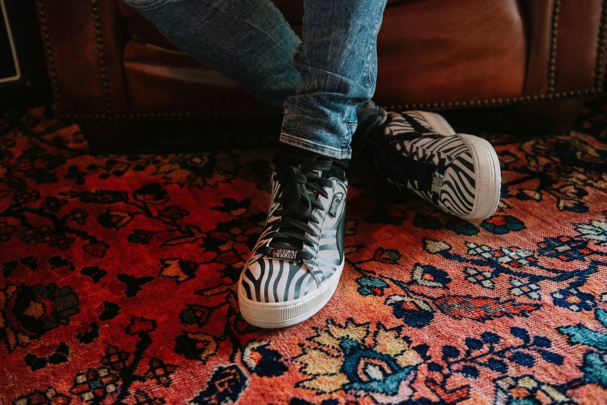puma suede x paul stanley