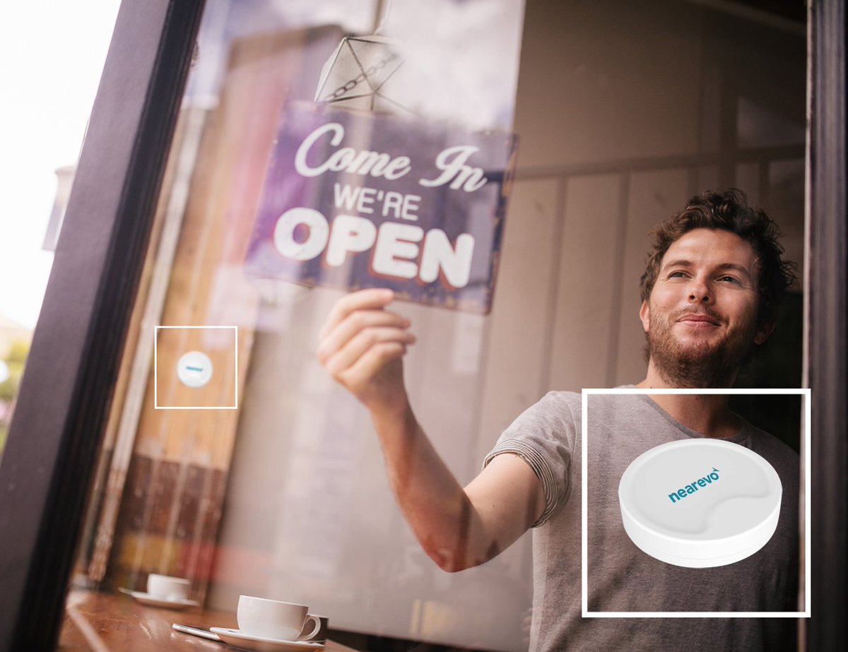 Nearevo's tweet photo. Get your @Nearevo pocket-sized Bluetooth beacon and advertise your business directly to smartphones of people within a 50-metre radius! And support a great tech startup at the same time! https://t.co/xPbZ6XMWfV

@SteveProcter #BluetoothMarketing #ProximityMarketing #CrowdFunding https://t.co/gf0DZXMdQg
