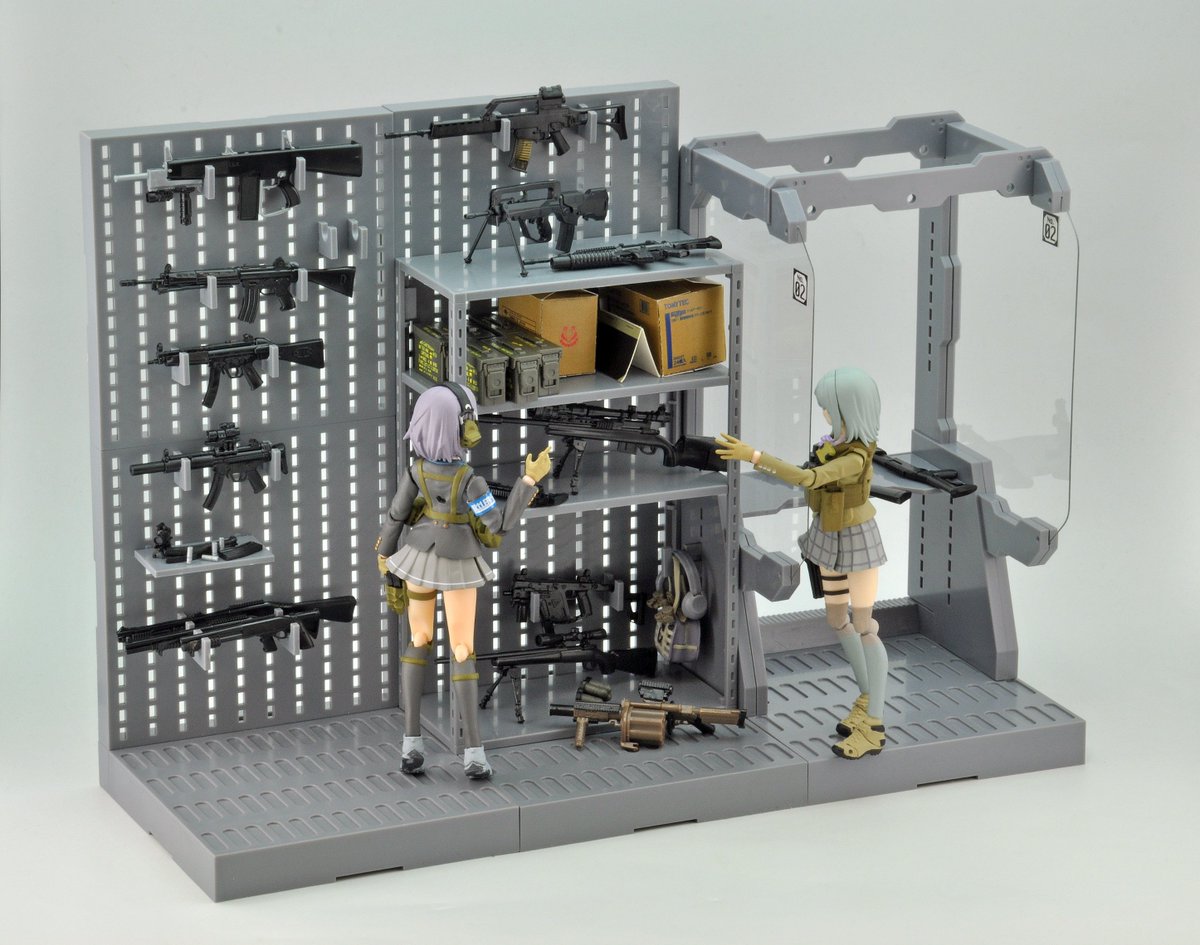 好評発売中 #リトルアーモリー／ ガンラックD 武器庫で使用される