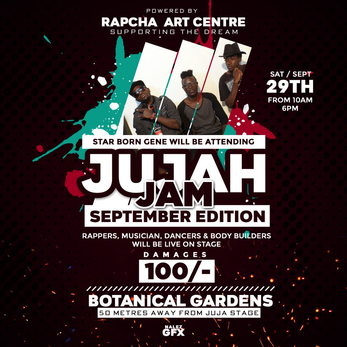Bowvinah_vinah's tweet photo. Happening this weekend Good music Good Vibes #music #Brekko #jujahJam #WednesdayMotivation https://t.co/VgTJ6xF8gz