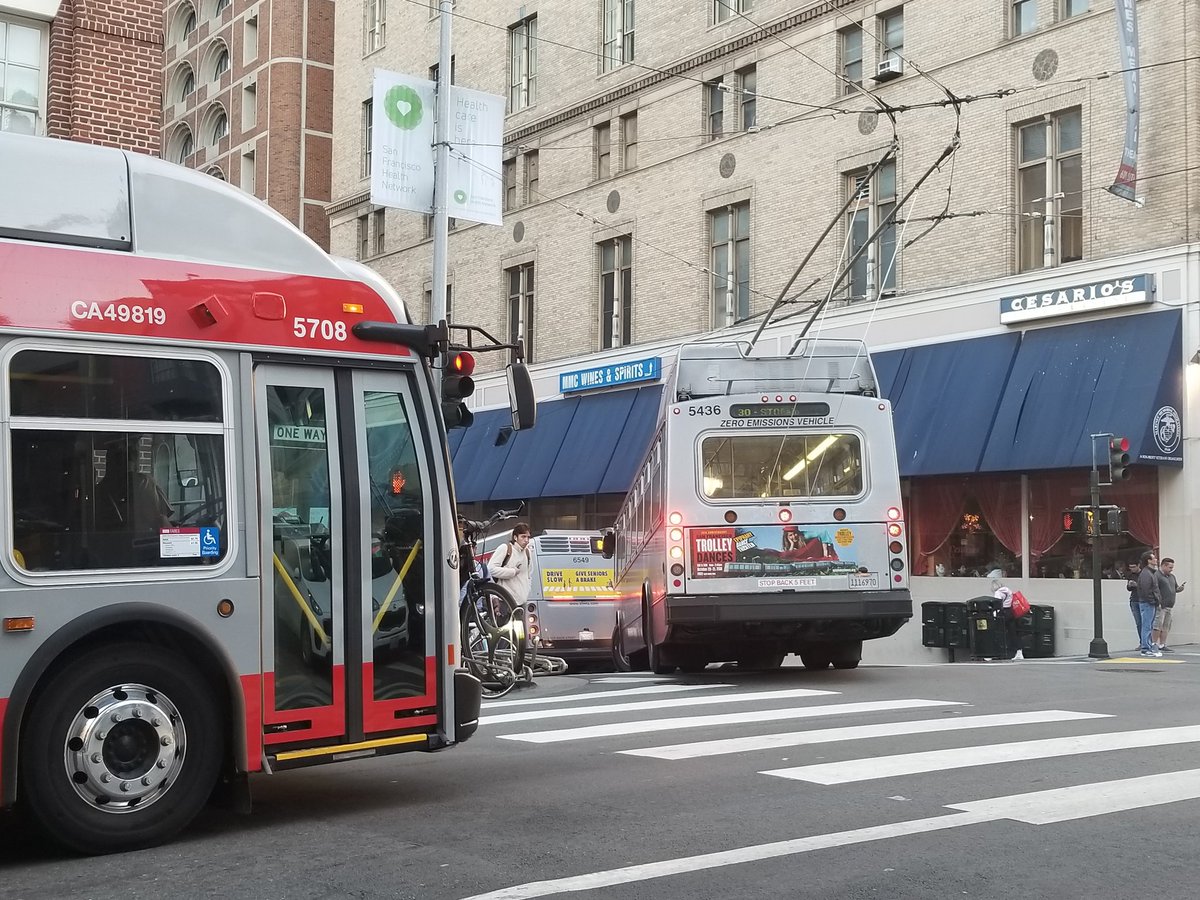 transbay's tweet photo. Transit-first city: Marc @Benioff edition. #SFtransitweek https://t.co/pUYJXwTR1p