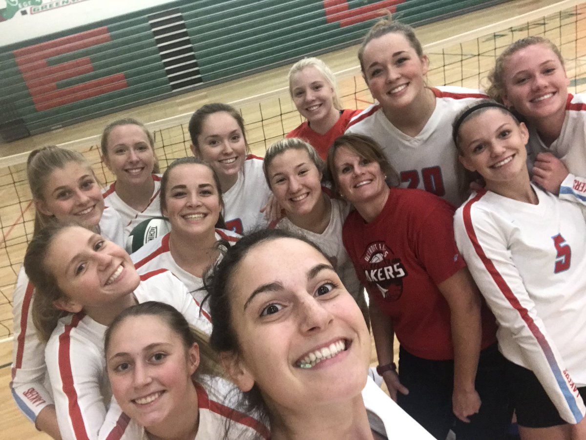 Got the W over EGF!!25-14,25-6,25-8 #Sailsup