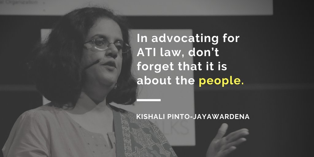 unescojakarta's tweet image. “In advocating for ATI law, don’t forget that it is about the people” Ms. Kishali Pinto-Jayawardena who is Commissioner of Sri Lanka’s Right to Information Commission.
#IPDCTalks #AccessToInfo #IDUAI #RightToKnow