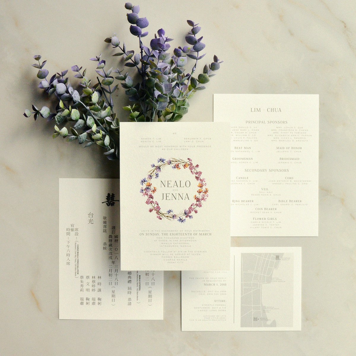 printsonalities's tweet photo. A pop of color does the trick in adding some fun and whimsy on this otherwise personalized and monochromatic invitation set in gray. Now isn't that an elegant way to highlight and literally print your personalities as a couple?

#letterpressinvites
#weddinginvitations
#Ph https://t.co/E5byjnBNEq