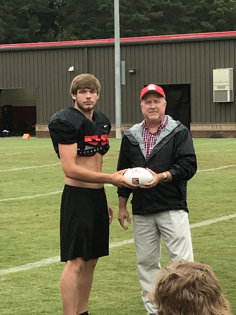 RabunFootball's tweet image. Congrats to our Players of the Week for the Monticello game.         Offense: Gunner Stockton     Defense: Jackson Webb           Special Forces: Edwin Diaz  #9STRONG