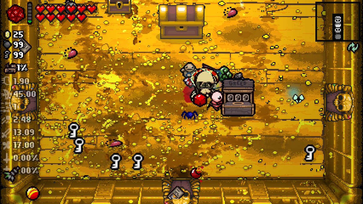 Help with Greed Machine abuse : r/bindingofisaac