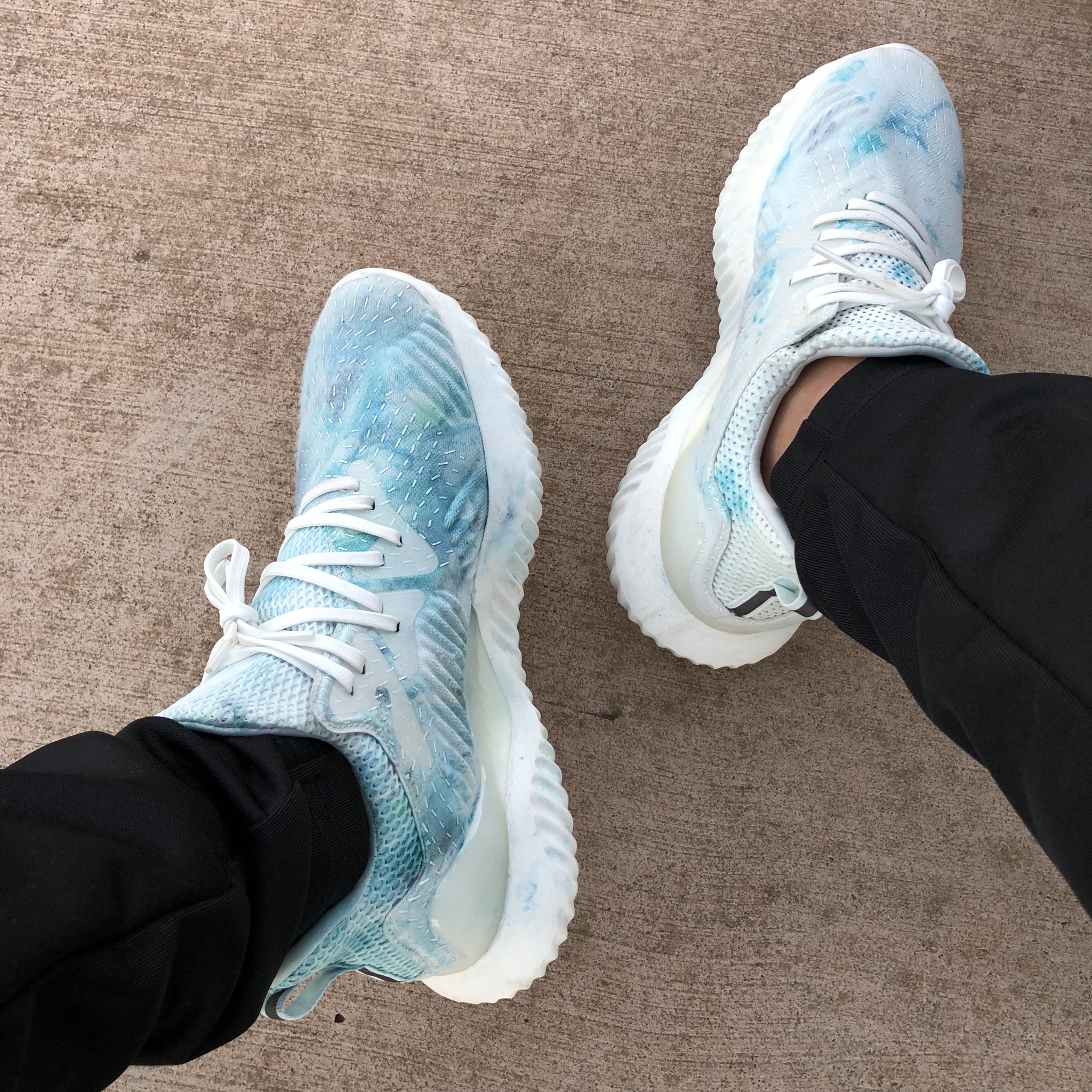 marble yeezys