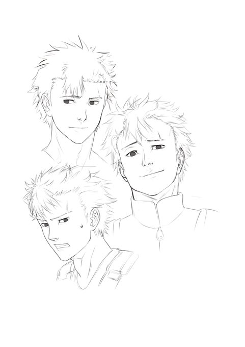 Todays subject of style and drawing practice: Lutz
(his hair looks slightly different every time what even is this hair)
#Jormungand #Lutz
-
like what you see? buy me a ☕️https://t.co/QXBiD9qDOL 