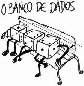 PodProgramar's tweet photo. Qdo vc muda sua percepção de #bancoDeDados ao ver uma imagem de #dados sentados num #banco... Por hj já deu! Já posso dormir! #dba #PiadaDeProgramacao #podprogramarZueira #vidaDeTI #memesDeTI https://t.co/njaS5K9YCV