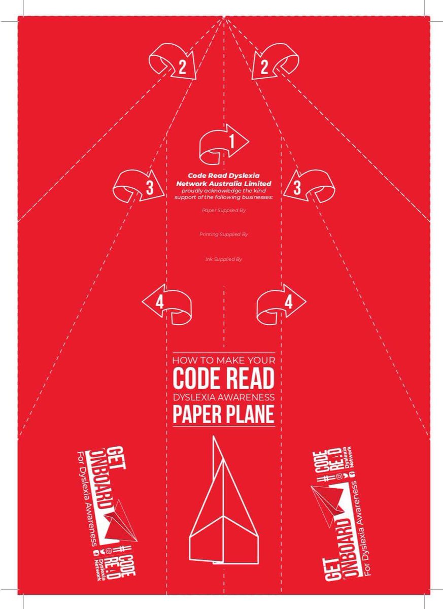DyslexicL's tweet photo. We would love a selfie with a #redpaperplane for #dyslexia awareness this October! Who can help us? #getonboard  https://t.co/YM96A88RRm https://t.co/r8P907OCYy
